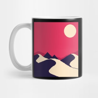 Red Desert Night Mug